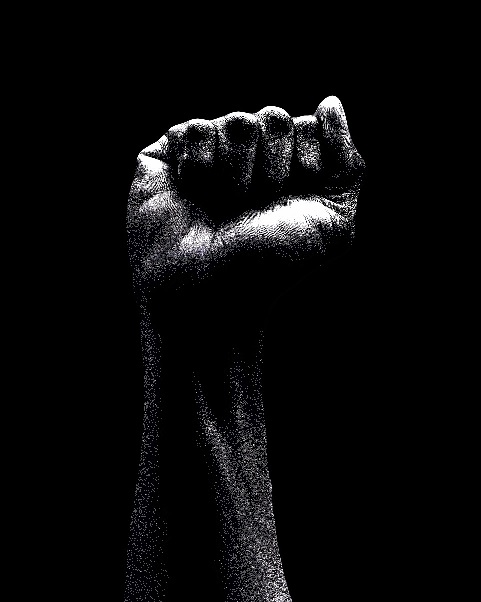 Power: A Raised Fist